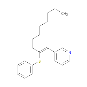 Pyridine, 3-[(1Z)-2-(phenylthio)-1-decenyl]-