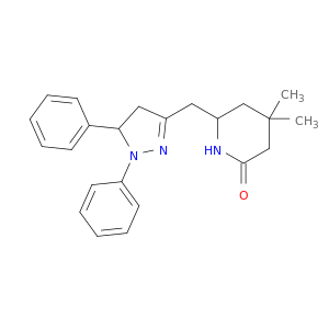 2-Piperidinone,6-[(4,5-dihydro-1,5-diphenyl-1H-pyrazol-3-yl)methyl]-4,4-dimethyl-