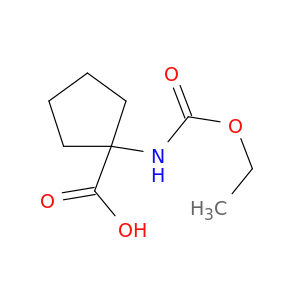 Cyclopentanecarboxylicacid, 1-[(ethoxycarbonyl)amino]-