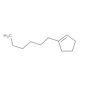 Cyclopentene, 1-hexyl-