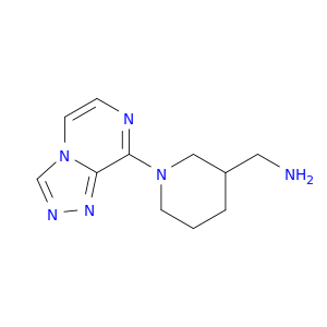 (1-{[1,2,4]triazolo[4,3-a]pyrazin-8-yl}piperidin-3-yl)methanamine