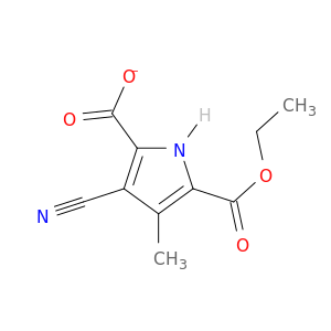 3-Cyano-5-(ethoxycarbonyl)-4-methyl-1H-pyrrole-2-carboxylic acid