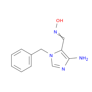 1H-Imidazole-5-carboxaldehyde, 4-amino-1-(phenylmethyl)-, oxime