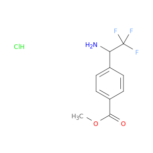 Methyl 4-(1-Amino-2,2,2-trifluoroethyl)benzoate Hydrochloride