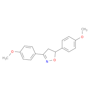 3,5-bis(4-methoxyphenyl)-4,5-dihydro-1,2-oxazole