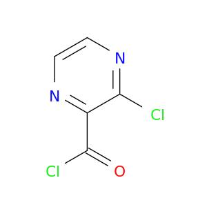 2-Pyrazinecarbonylchloride, 3-chloro-