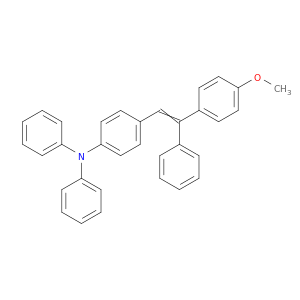 Benzenamine, 4-[2-(4-methoxyphenyl)-2-phenylethenyl]-N,N-diphenyl-