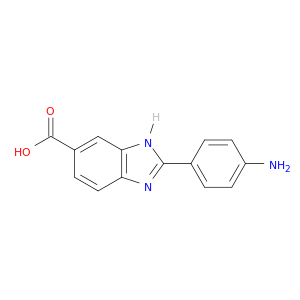 1H-Benzimidazole-6-carboxylicacid, 2-(4-aminophenyl)-