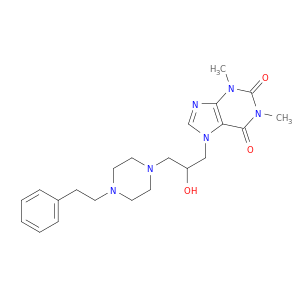 7-(2-HYDROXY-3-(4-PHENETHYL-(PIPERAZIN-1-YL))PROPYL)THEOPHYLLINE