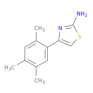 4-(2,4,5-Trimethylphenyl)-1,3-thiazol-2-amine