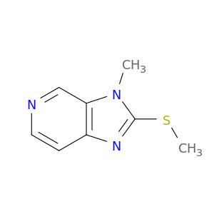 3H-Imidazo[4,5-c]pyridine, 3-methyl-2-(methylthio)-