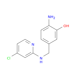 Phenol, 2-amino-5-[[(4-chloro-2-pyridinyl)amino]methyl]-