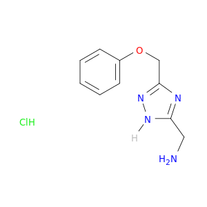 3-(苯氧基甲基)-1H-1,2,4-三唑-5-基]甲胺盐酸
