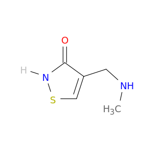 3(2H)-Isothiazolone, 4-[(methylamino)methyl]-