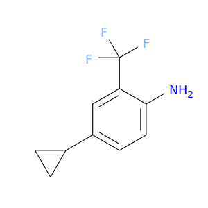4-cyclopropyl-2-(trifluoromethyl)aniline