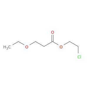 Propanoic acid,3-ethoxy-, 2-chloroethyl ester