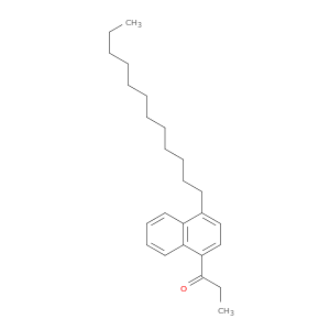 1-Propanone, 1-(4-dodecyl-1-naphthalenyl)-
