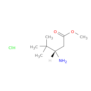 (S)-甲基3-氨基-4,4-二甲基戊酸酯盐酸盐