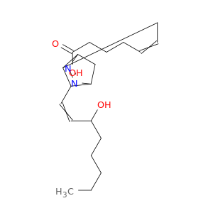 5-Heptenoic acid, 7-(6-(3-hydroxy-1-octenyl)-2,3-diazabicyclo(2.2.1)hept-2-en-5-yl)-