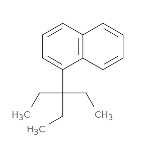 Naphthalene, 1-(1,1-diethylpropyl)-