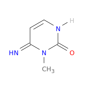 2(1H)-Pyrimidinone, 4-imino-3-methyl-