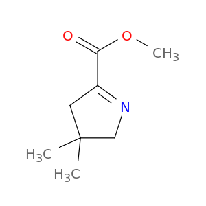 2H-Pyrrole-5-carboxylic acid, 3,4-dihydro-3,3-dimethyl-, methyl ester