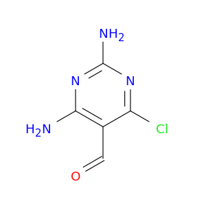 2,4-diamino-6-chloropyrimidine-5-carbaldehyde
