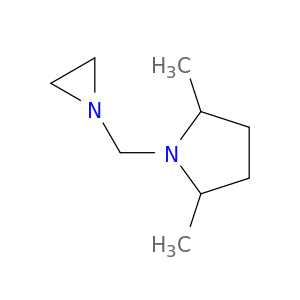 pyrrolidine, 1-(1-aziridinylmethyl)-2,5-dimethyl-