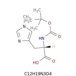 Na-(叔丁氧羰基)-Nt-甲基-L-组氨酸