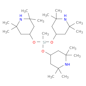 Piperidine, 4,4',4''-[(methylsilylidyne)tris(oxy)]tris[2,2,6,6-tetramethyl-