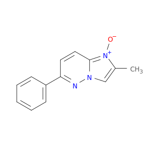 Imidazo[1,2-b]pyridazine, 2-methyl-6-phenyl-, 1-oxide