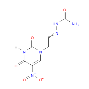 Hydrazinecarboxamide,2-[2-(3,4-dihydro-5-nitro-2,4-dioxo-1(2H)-pyrimidinyl)ethylidene]-