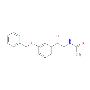 N-(2-(3-(benzyloxy)phenyl)-2-oxoethyl)acetamide