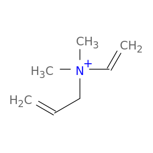 2-Propen-1-aminium, N-ethenyl-N,N-dimethyl-