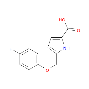 5-[(4-氟苯氧基)甲基]-1H-吡咯-2-羧酸