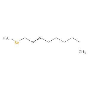 2-Nonene, 1-(methylseleno)-