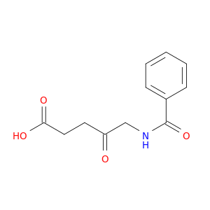 Pentanoic acid, 5-(benzoylamino)-4-oxo-