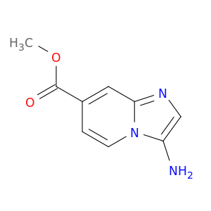 咪唑[1,2-a]吡啶-7-羧酸,3-氨基,甲酯