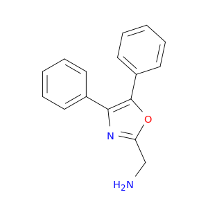4,5-diphenyl-1,3-oxazol-2-ylmethylamin