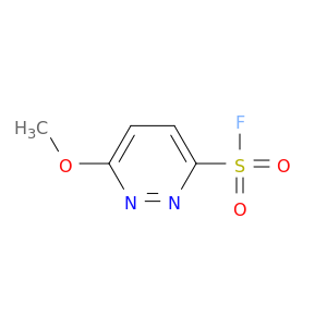 3-Pyridazinesulfonyl fluoride, 6-methoxy-