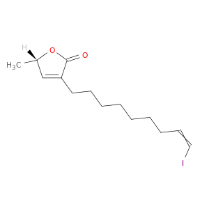 2(5H)-Furanone, 3-(9-iodo-8-nonenyl)-5-methyl-, (5S)-