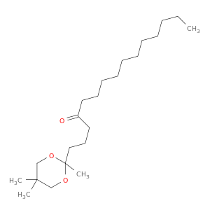 4-Pentadecanone, 1-(2,5,5-trimethyl-1,3-dioxan-2-yl)-