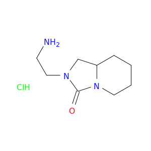 2-(2-Aminoethyl)-octahydroimidazolidino[1,5-a]pyridin-3-one hydrochloride