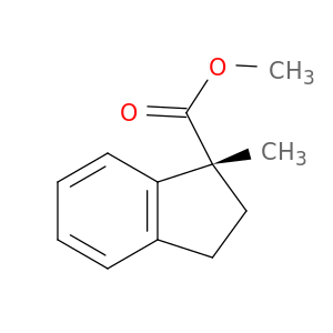 1H-Indene-1-carboxylic acid, 2,3-dihydro-1-methyl-, methyl ester, (R)-