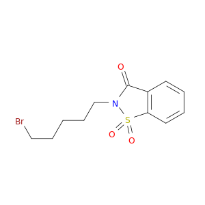 1,2-Benzisothiazol-3(2H)-one, 2-(5-bromopentyl)-, 1,1-dioxide