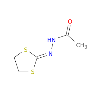 Acetic acid,2-(1,3-dithiolan-2-ylidene)hydrazide