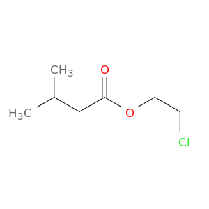 Butanoic acid, 3-methyl-, 2-chloroethyl ester
