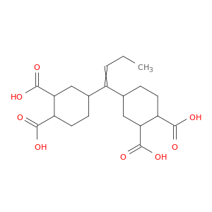 1,2-Cyclohexanedicarboxylic acid, 4,4'-(1-butenylidene)bis-