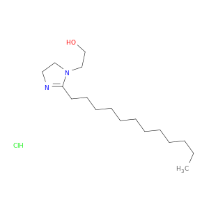 2-(2-dodecyl-4,5-dihydroimidazol-1-yl)ethanol hydrochloride