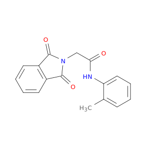 2H-Isoindole-2-acetamide, 1,3-dihydro-N-(2-methylphenyl)-1,3-dioxo-